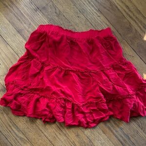 Maverick Red Miniskirt Ladies XS